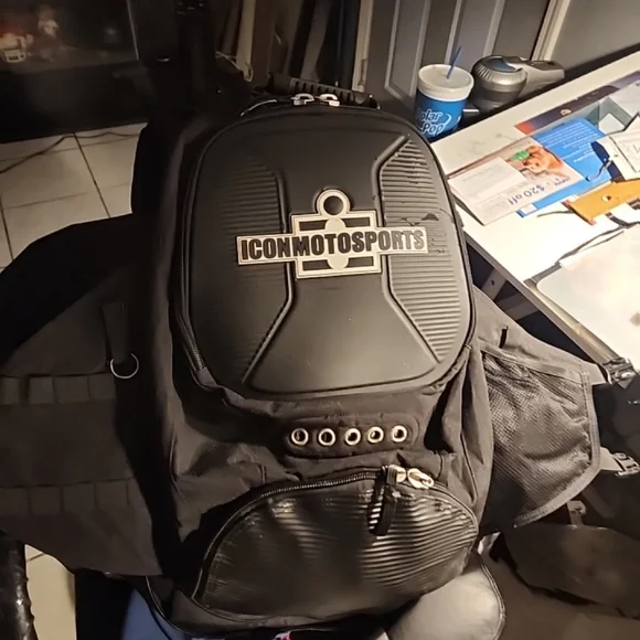 Iconmotorsportsmotorcyclers backpack